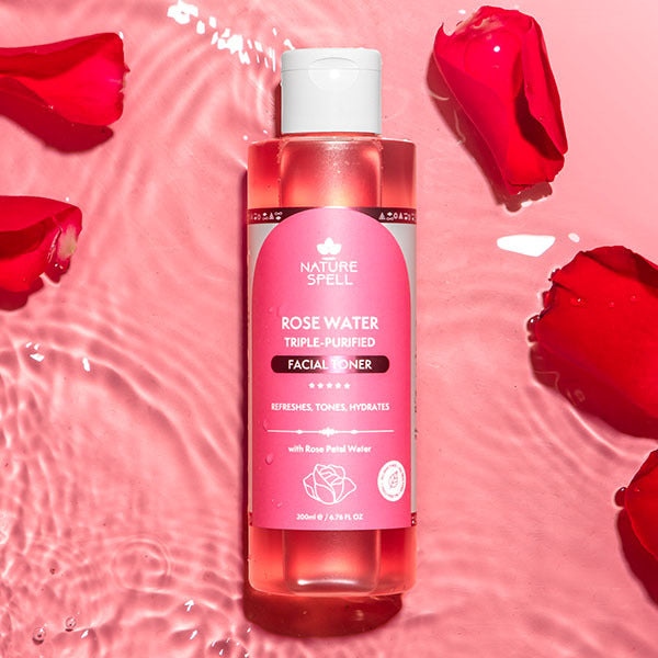 NATURE SPELL ROSE WATER FACIAL TONER