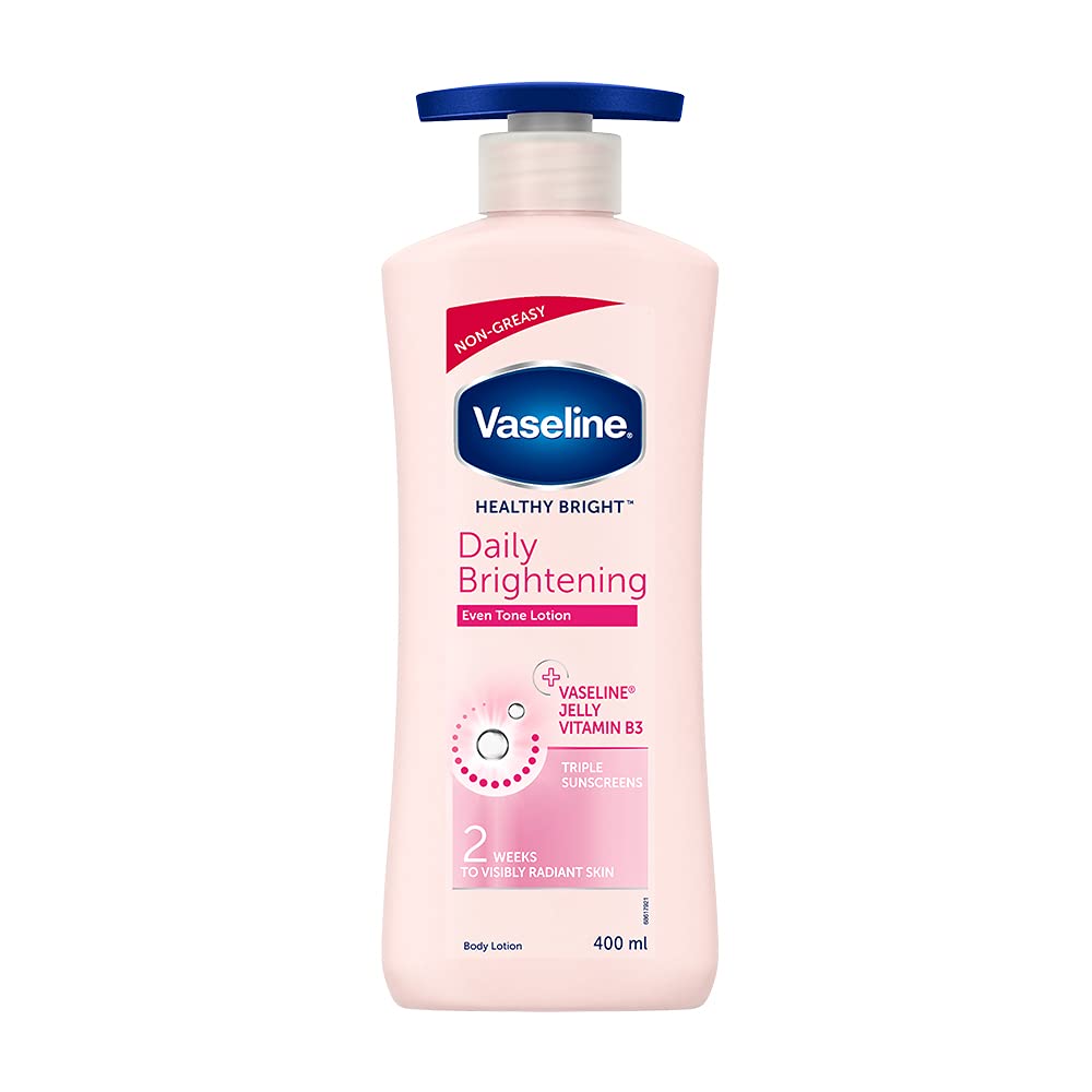 VASELINE DAILY BRIGHTENING LOTION WITH TRIPLE SUNSCREEN