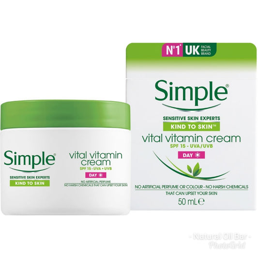 SIMPLE KIND TO SKIN DAY CREAM SPF 15