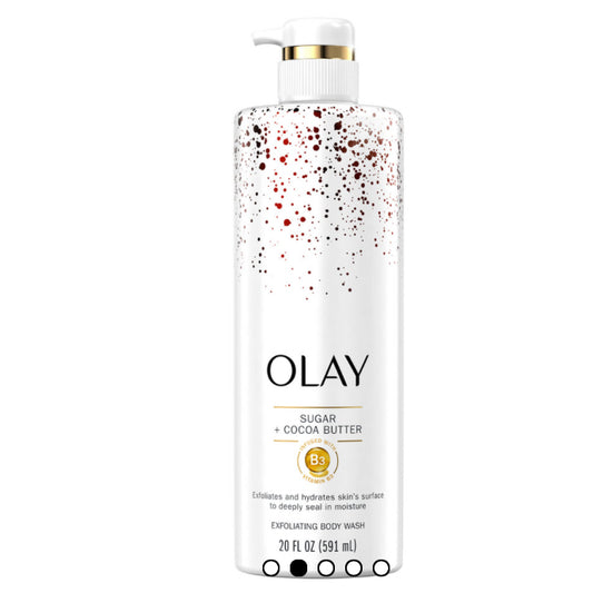 OLAY SUGAR PLUS COCOA BUTTER BODY WASH