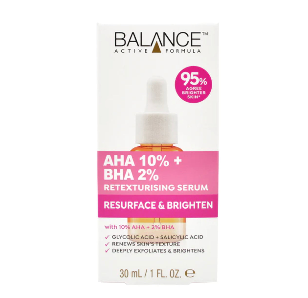 BALANCE ACTIVE AHA 10% + BHA 2% SERUM