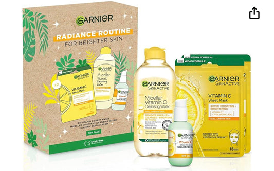 GARNIER RADIANCE ROUTINE FOR BRIGHTER SKIN