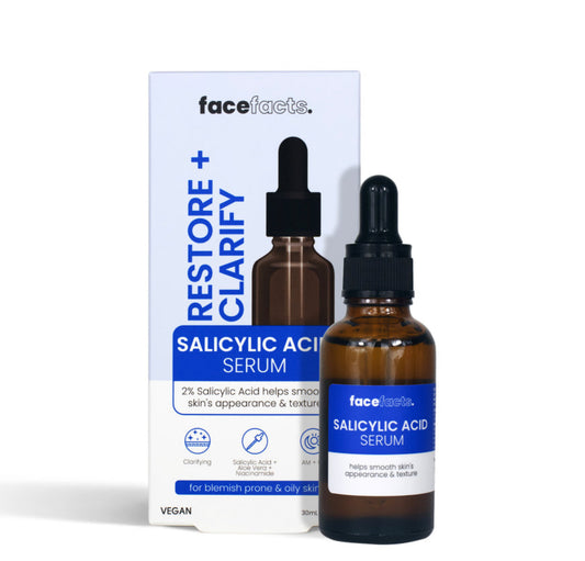 FACE FACTS RESTORE AND CLARIFY SALICYLIC ACID SERUM