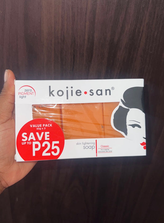 KOJIE-SAN SKIN BRIGHTENING KOJIC ACID SOAP- 3 BARS