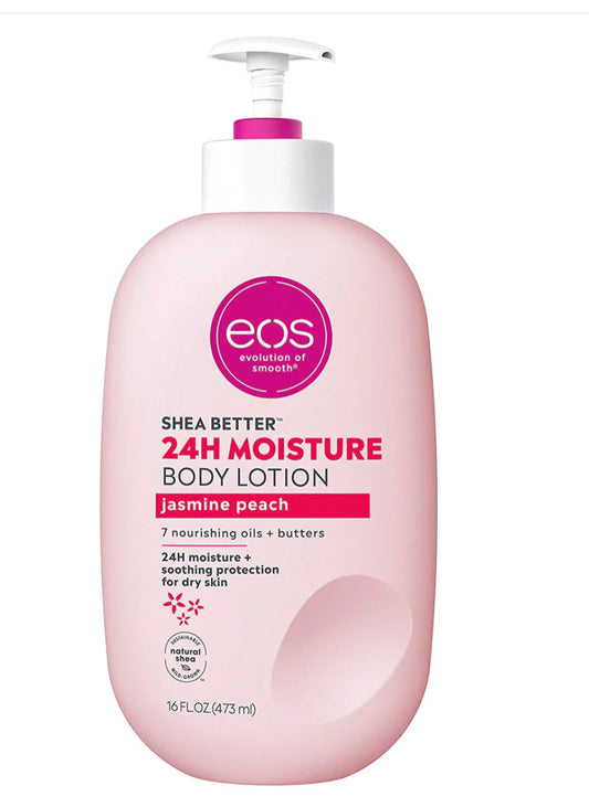 EOS SHEA BETTER JASMINE PEACH BODY LOTION