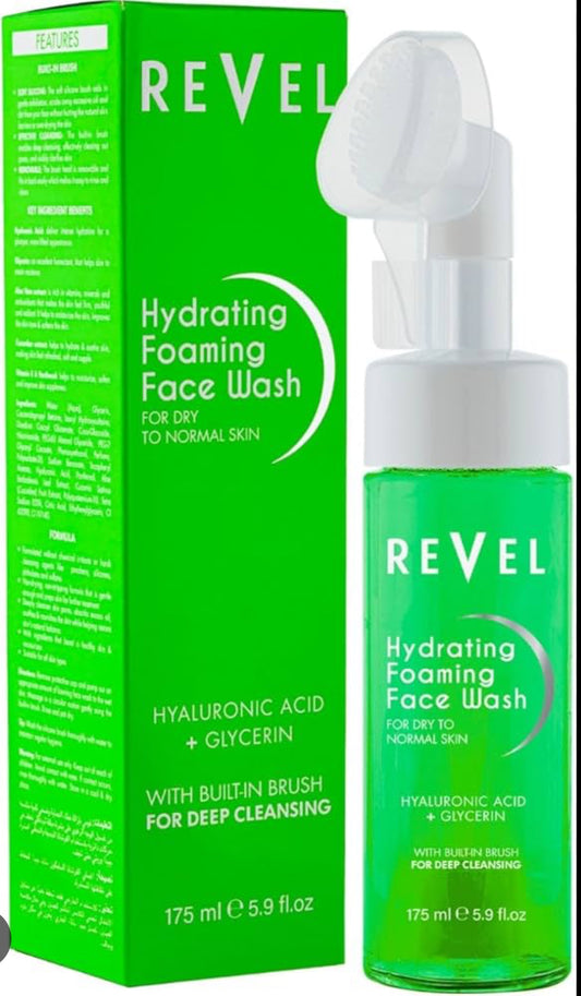 REVEL HYDRATING FOAMING FACIAL WASH