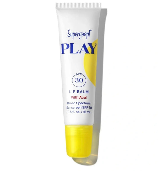 SUPERGOOP PLAY LIP BALM SPF 30 WITH ACAI