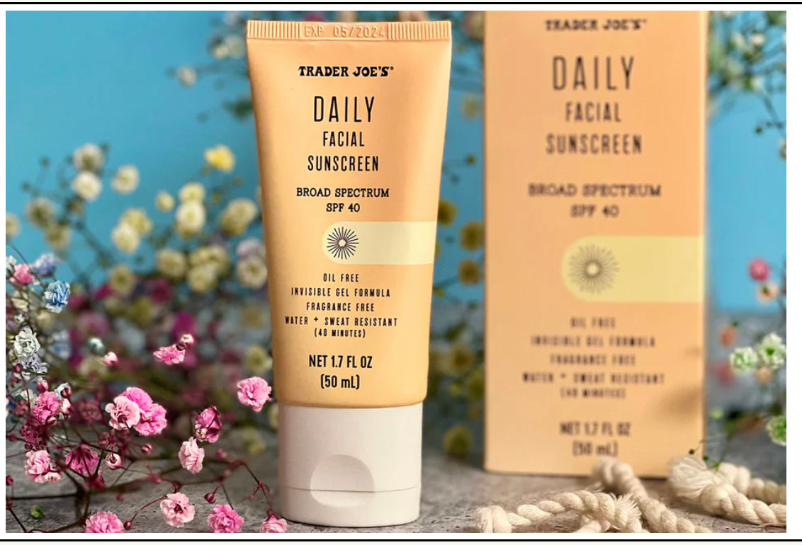 TRADER JOE’S DAILY FACIAL SUNSCREEN SPF40