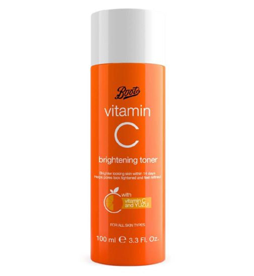 BOOTS BRIGHTENING VITAMIN C TONER