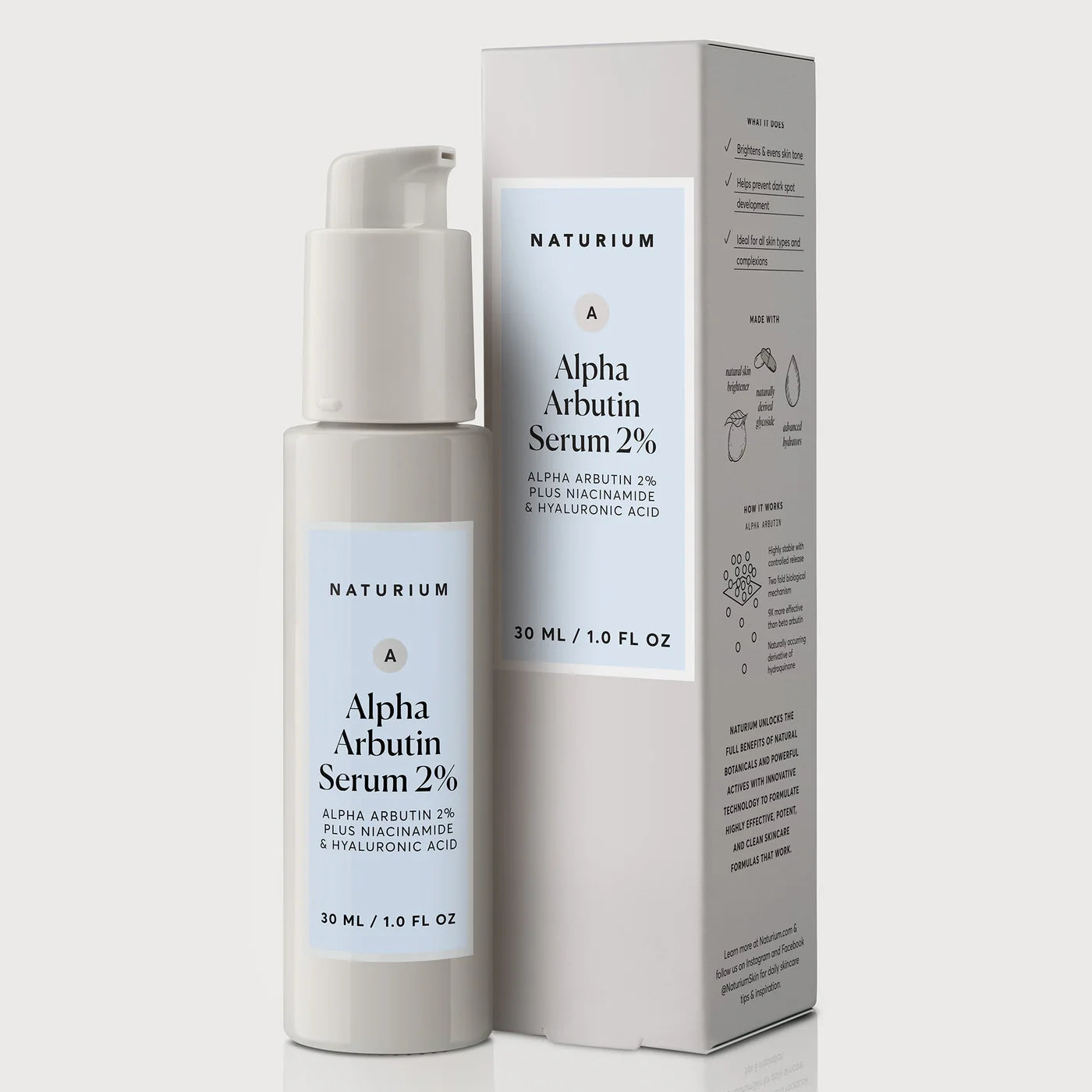 NATURIUM ALPHA ARBUTIN SERUM 2%