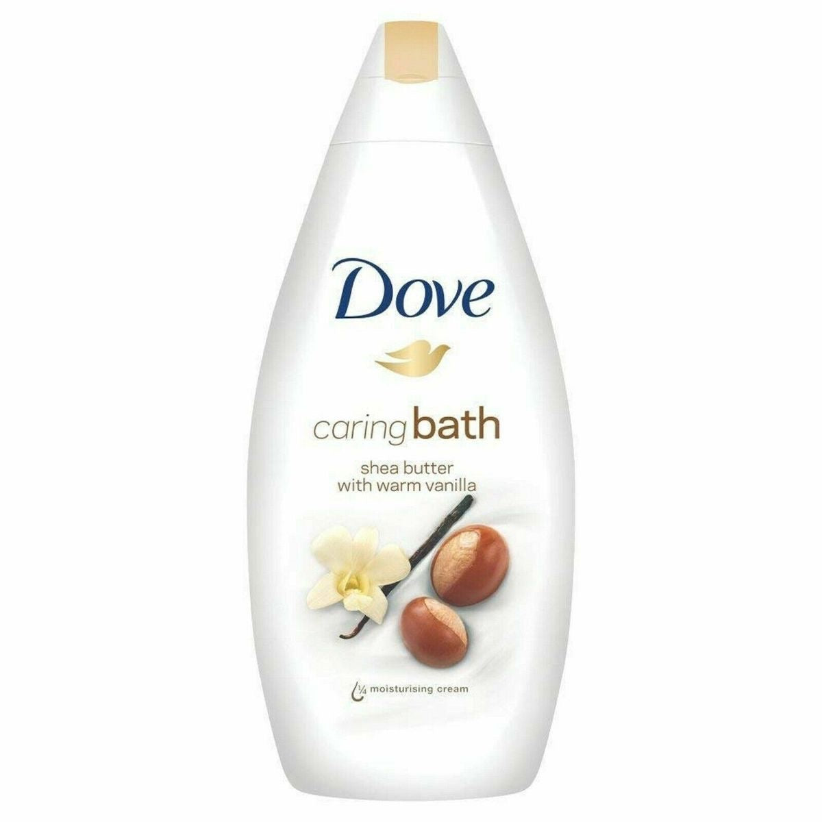 DOVE CARING BATH SHEA BUTTER WITH WARM VANILLA