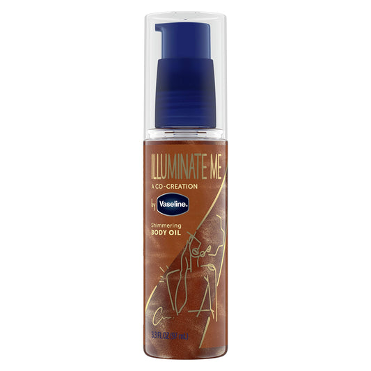 VASELINE ILLUMINATE ME SHIMMERING BODY OIL