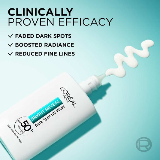 L’ORÉAL BRIGHT REVEAL DARK SPOT UV FLUID SPF 50+