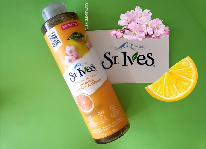 ST IVES CITRUS AND CHERRY BLOSSOM BODY WASH