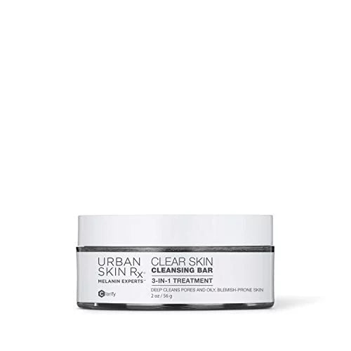 URBAN SKIN RX CLEAR SKIN CLEANSING BAR | 3-IN-1 DAILY CLEANSER