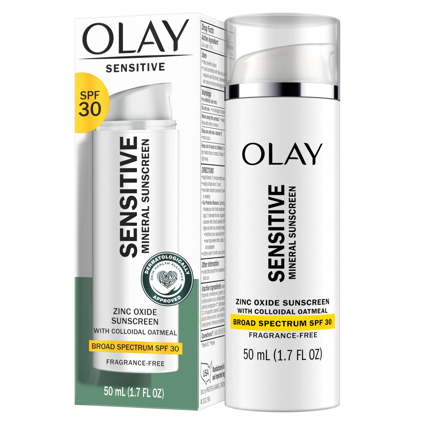 OLAY SENSITIVE MINERAL SUNSCREEN