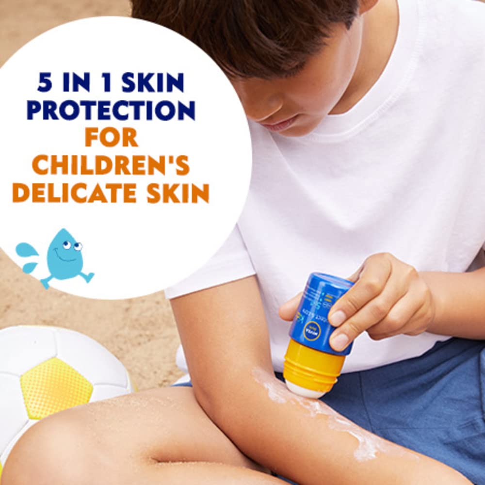 NIVEA SUN KIDS CARING ROLL-ON WITH High SPF50