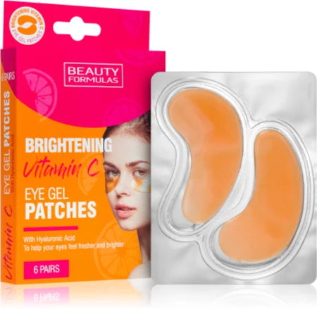 BEAUTY FORMULAS VITAMIN C EYE GEL PATCHES