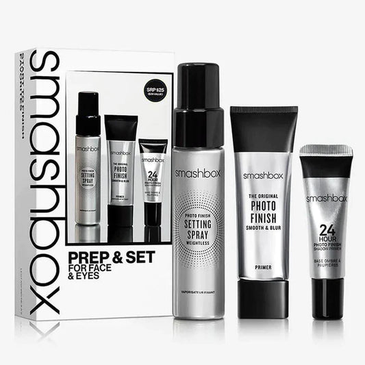 SMASHBOX PREP & SET FOR FACE & EYES