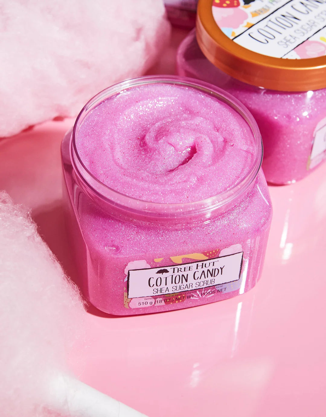 TREEHUT COTTON CANDY SHEA SUGAR SCRUB