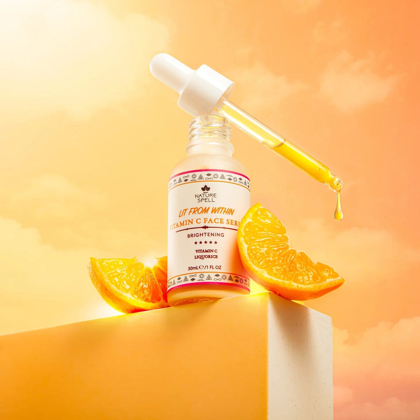 NATURE SPELL VITAMIN C BRIGHTENING FACE SERUM