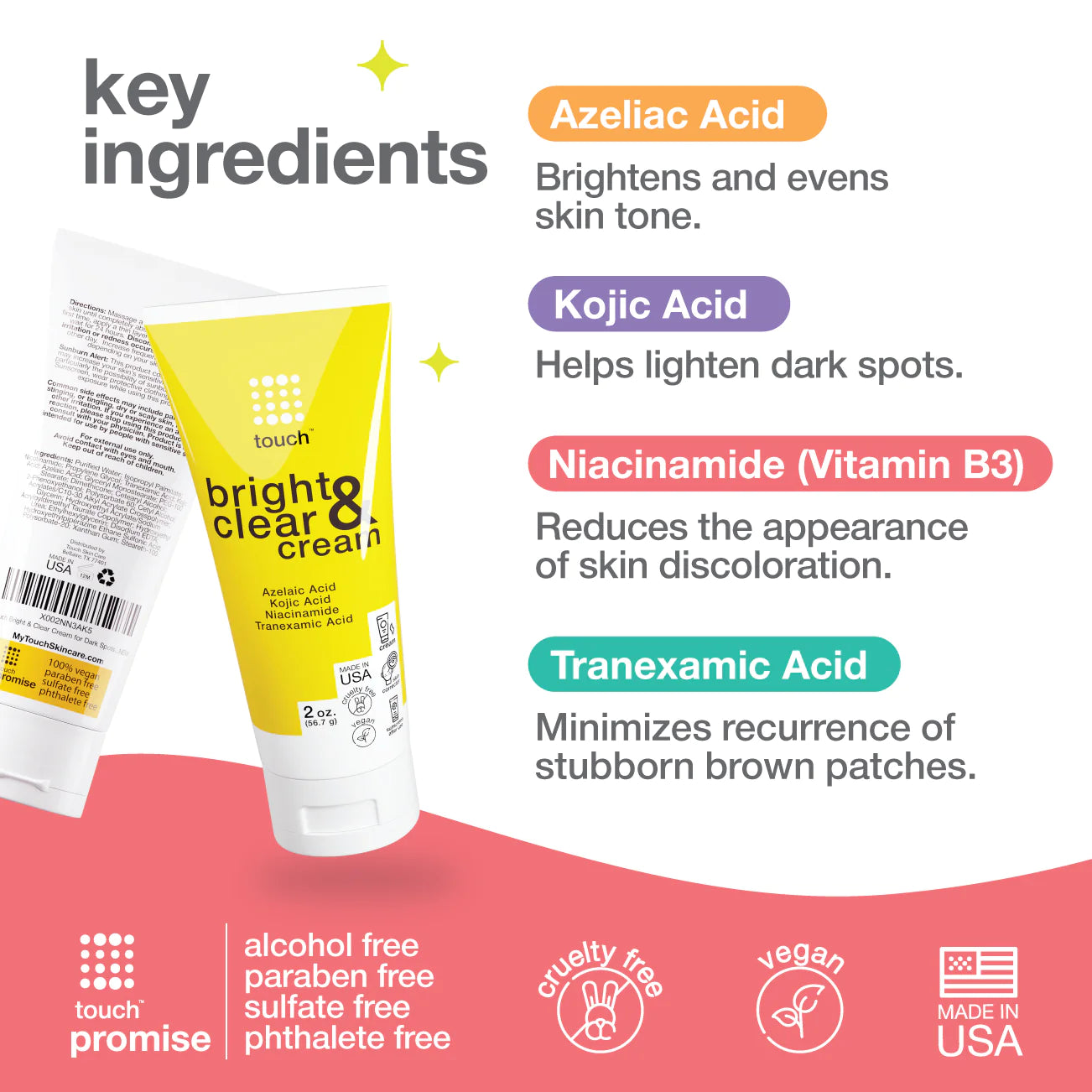 TOUCH BRIGHT AND CLEAR CREAM