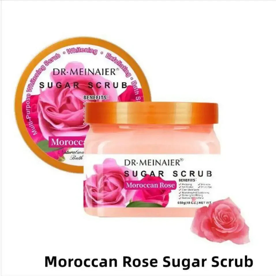 DR MEINAIER MOROCCAN ROSE SUGAR SCRUB