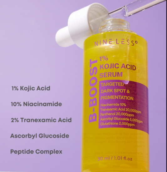 NINE LESS 1% B-BOOST KOJIC ACID SERUM