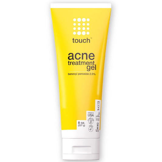 TOUCH BENZOYL PEROXIDE 2.5% ACNE TREATMENT GEL CREAM