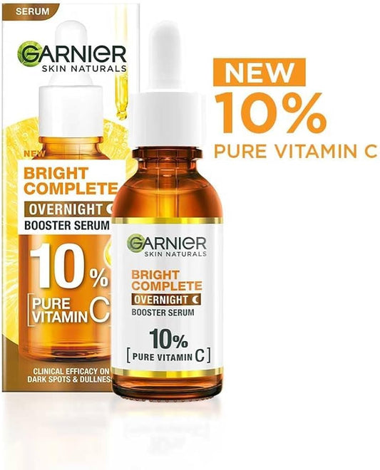 GARNIER BRIGHT COMPLETE OVERNIGHT BOOSTER SERUM