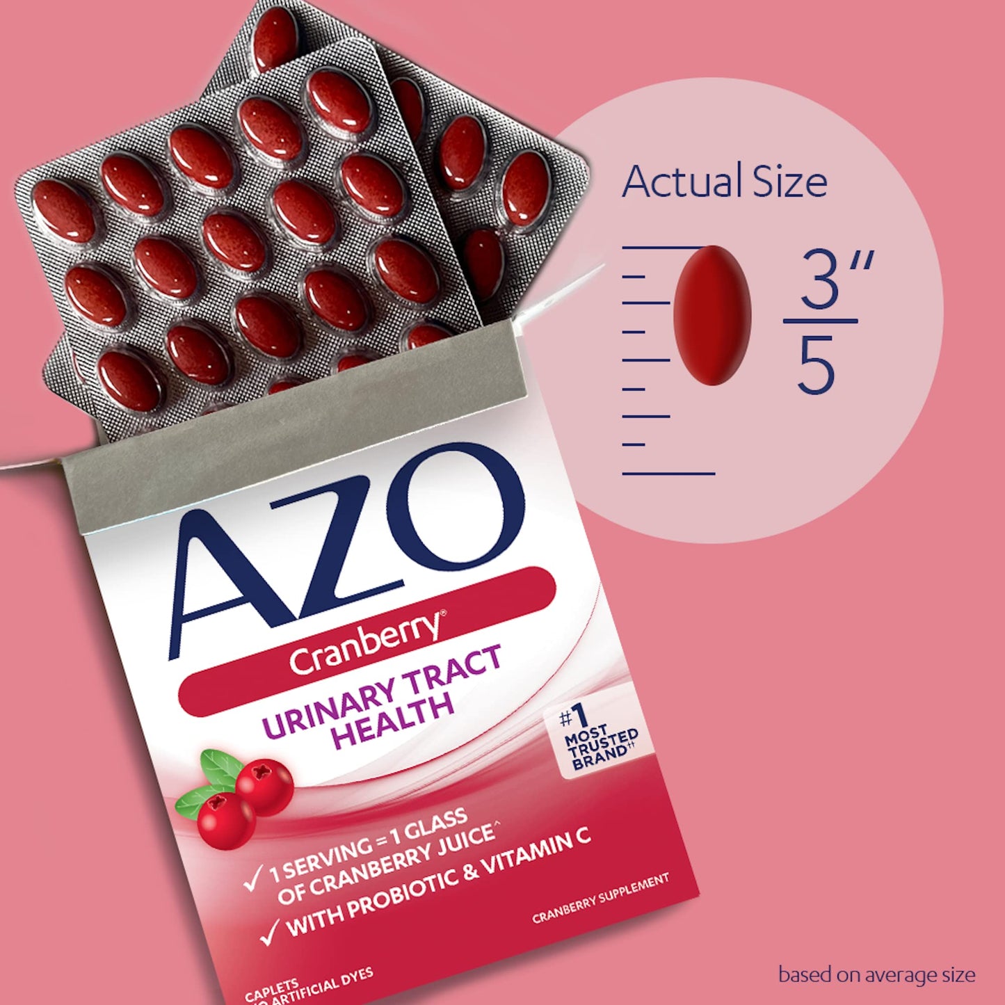 AZO CRANBERRY URINARY TRACT HEALTH SUPPLEMENTS