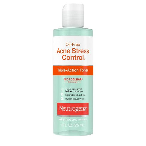 NEUTROGENA OIL-FREE ACNE STRESS CONTROL® TRIPLE-ACTION TONER