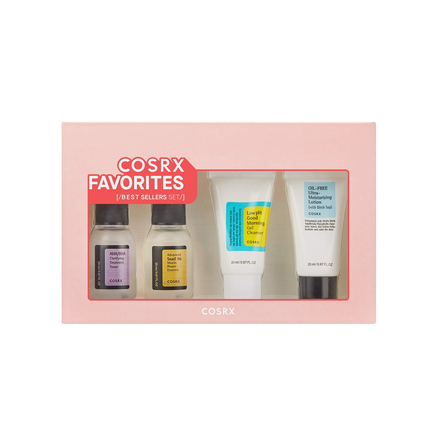 COSRX FAVORITES BEST SELLER SET