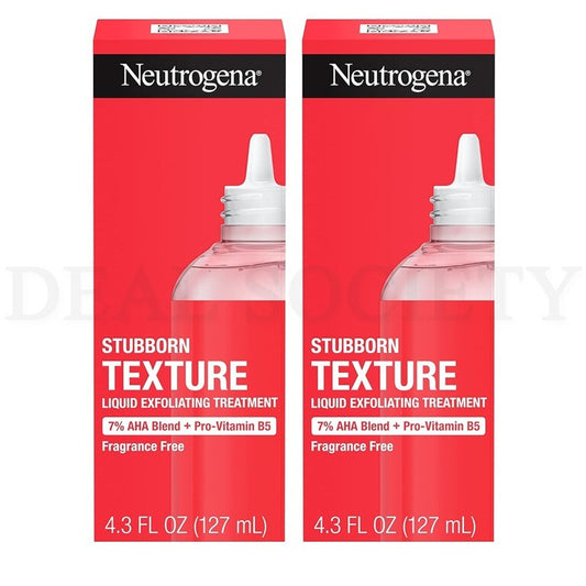 NEUTROGENA STUBBORN TEXTURE LIQUID EXFOLIANT TREATMENT