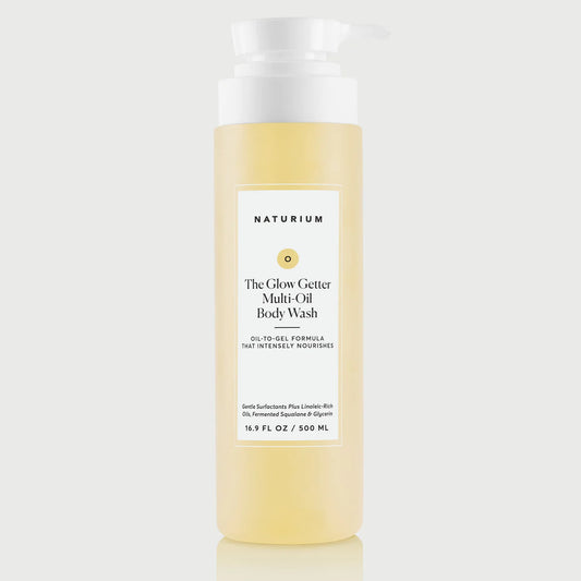 NATURIUM THE GLOW GETTER MULTI-OIL HYDRATING BODY WASH