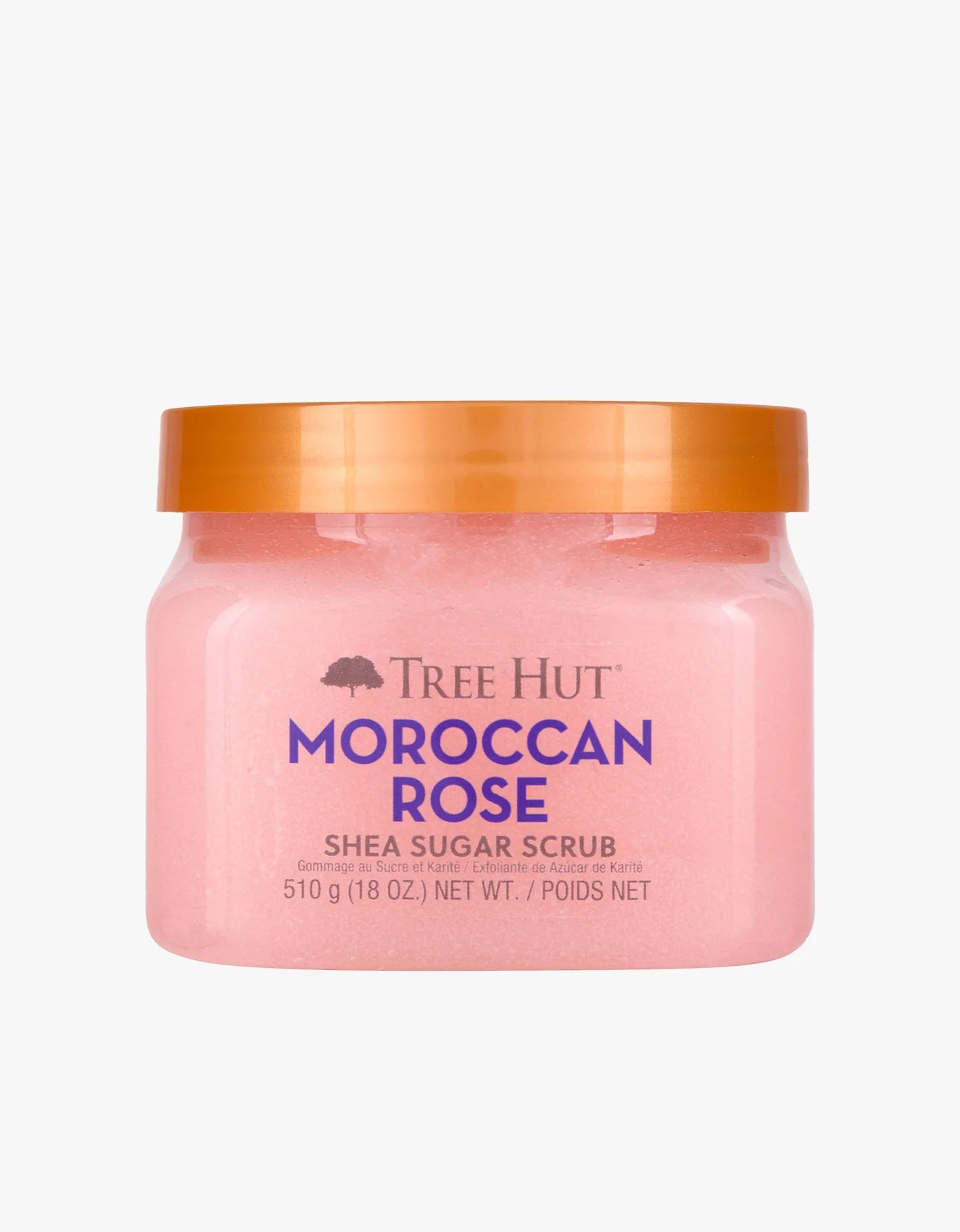 TREEHUT MOROCCAN ROSE SHEA SUGAR SCRUB