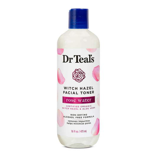 DR TEAL’S WITCH HAZEL FACIAL TONER ROSE WATER