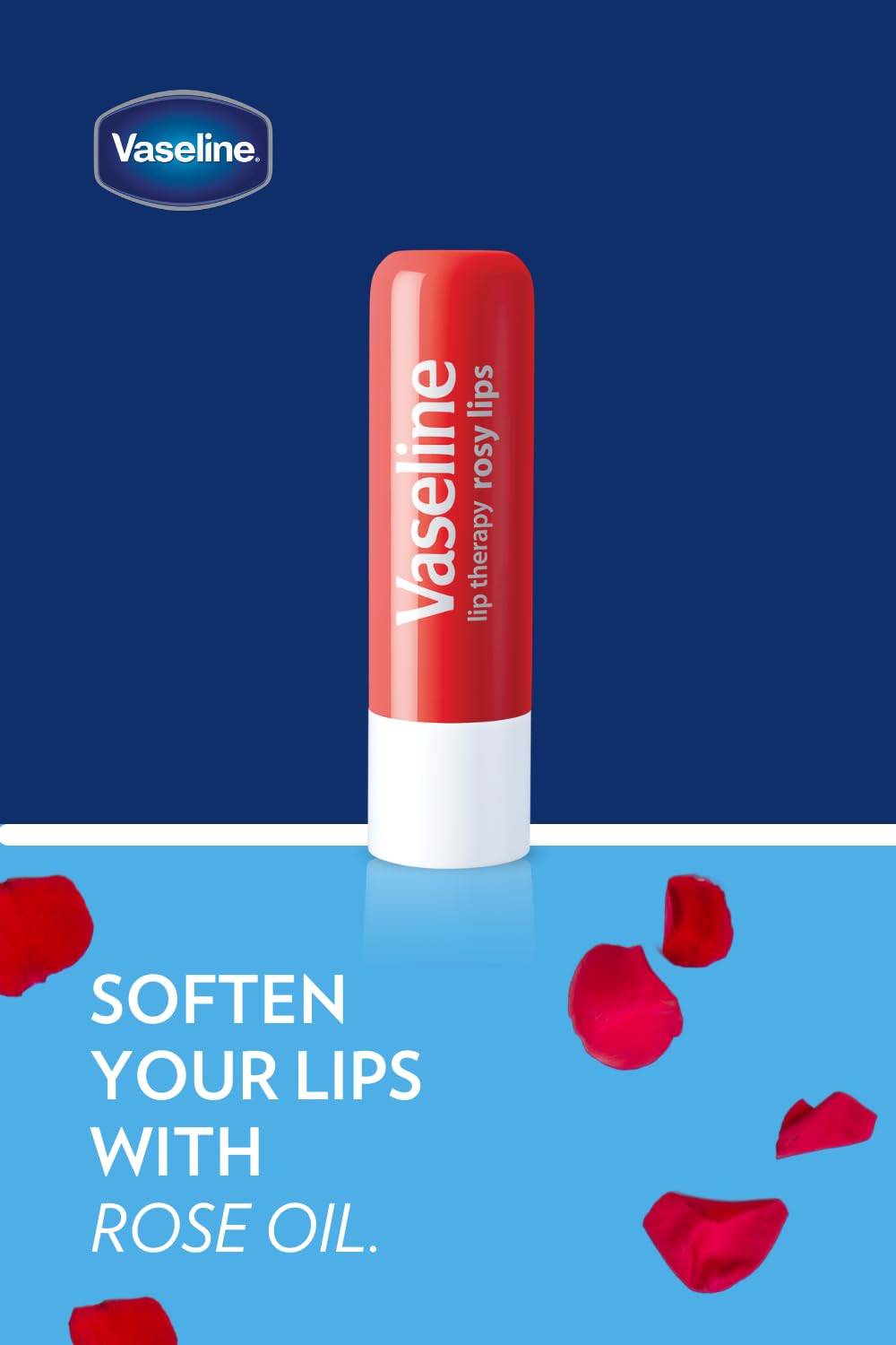 VASELINE LIP THERAPY CARE ROSY LIP BALM