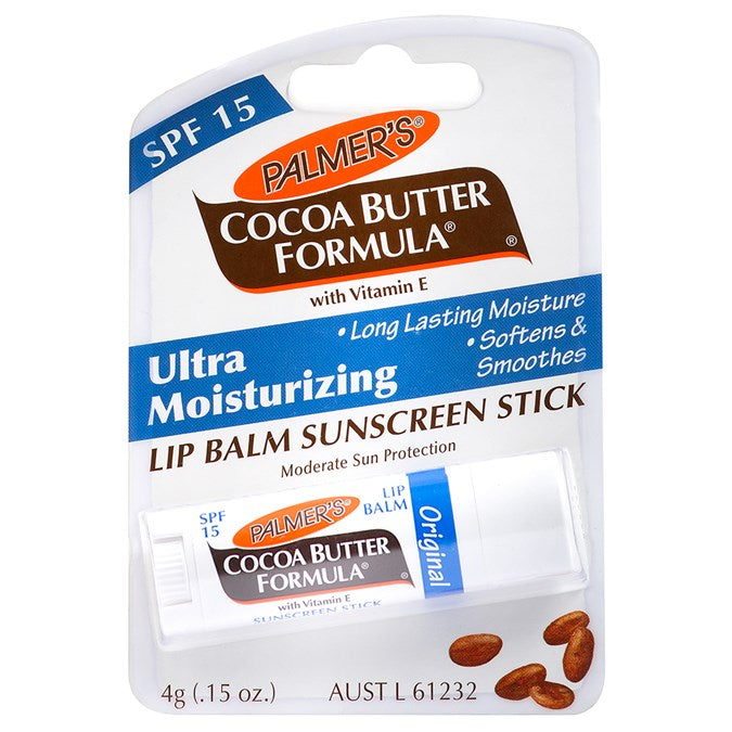 PALMER’S COCOA BUTTER FORMULA LIP BALM SPF 15