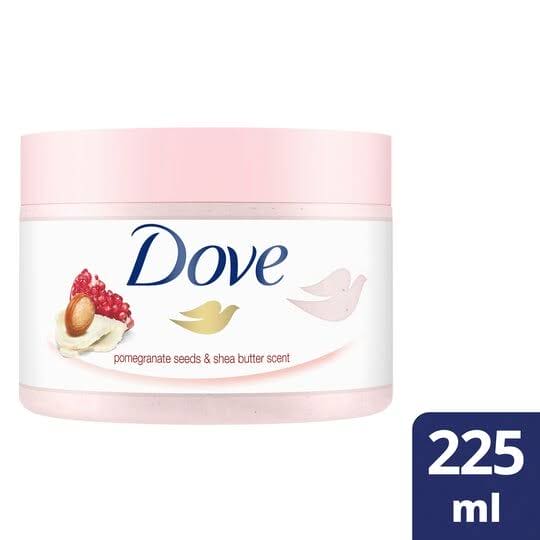 DOVE POMEGRANATE SEED AND SHEA BUTTER SCRUB