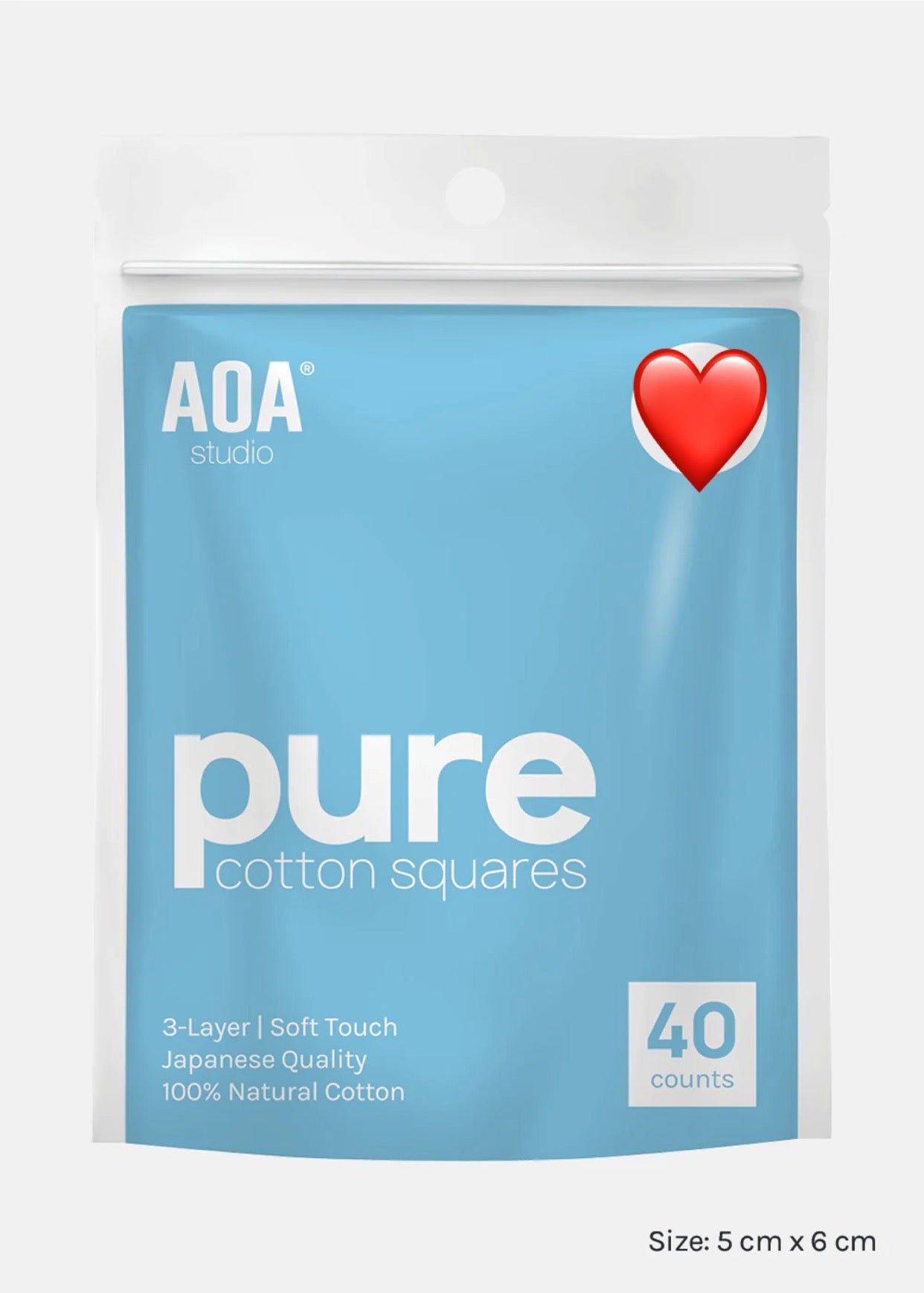 AOA PURE COTTON SQUARES