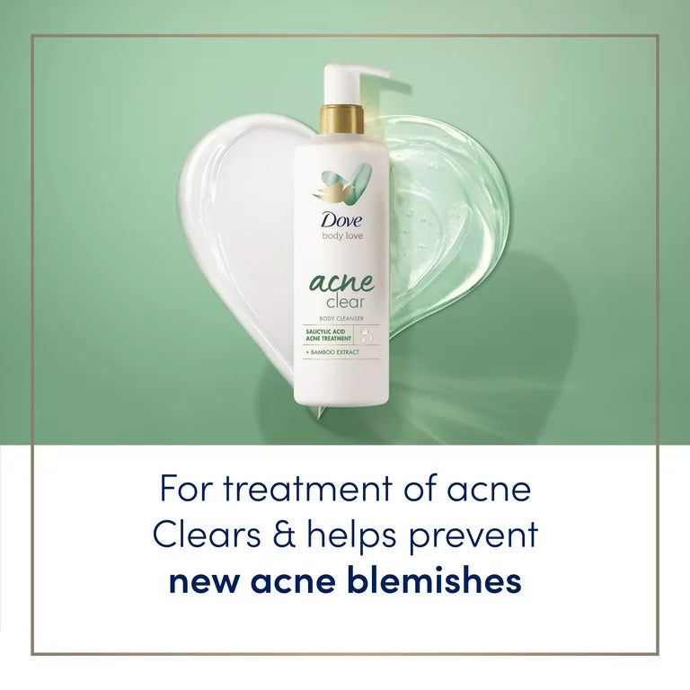 DOVE ACNE CLEAR BODY CLEANSER