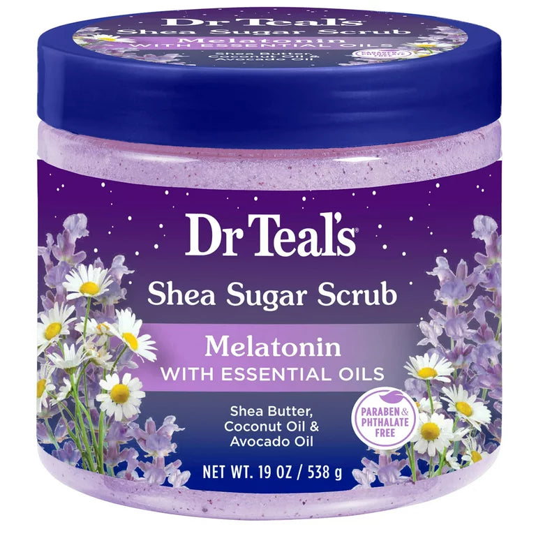 DR TEAL’S SHEA SUGAR MELATONIN BODY SCRUB