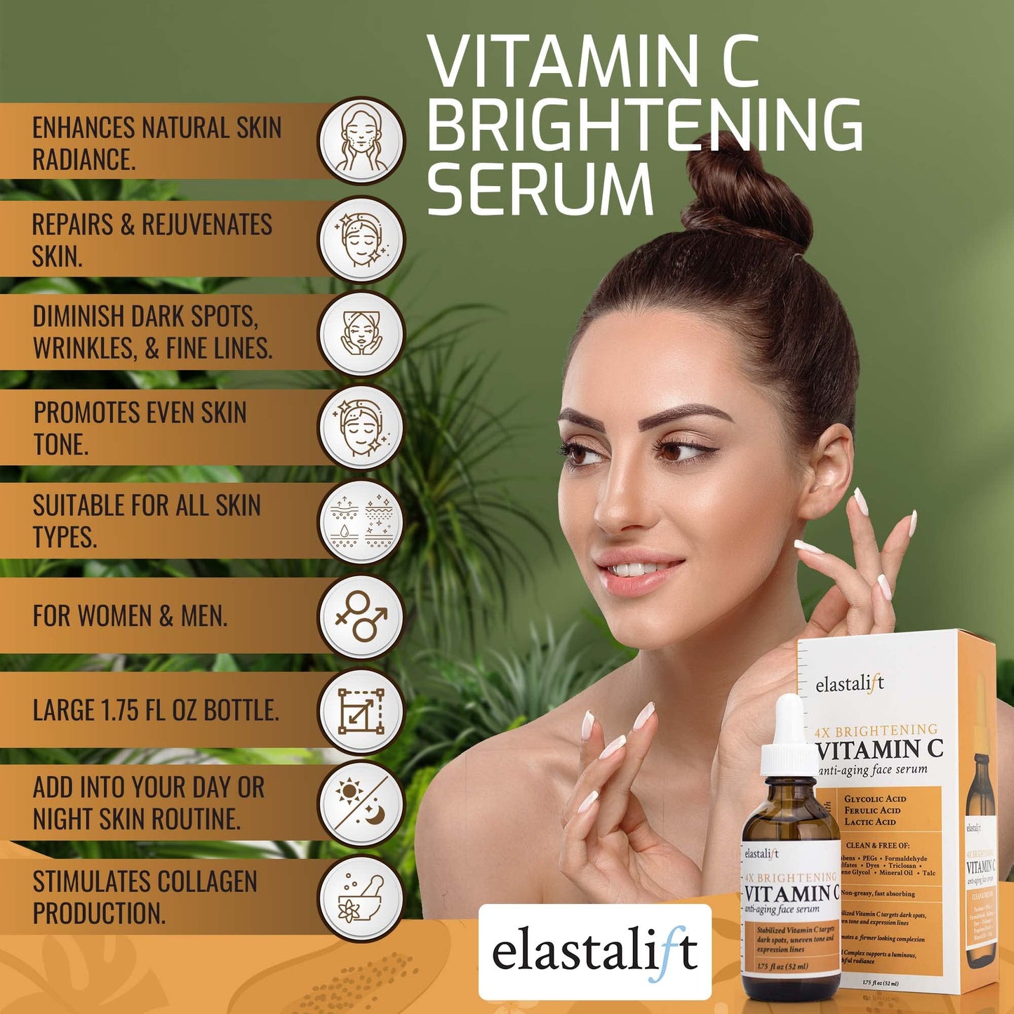 ELASTALIFT VITAMIN C FACIAL SERUM