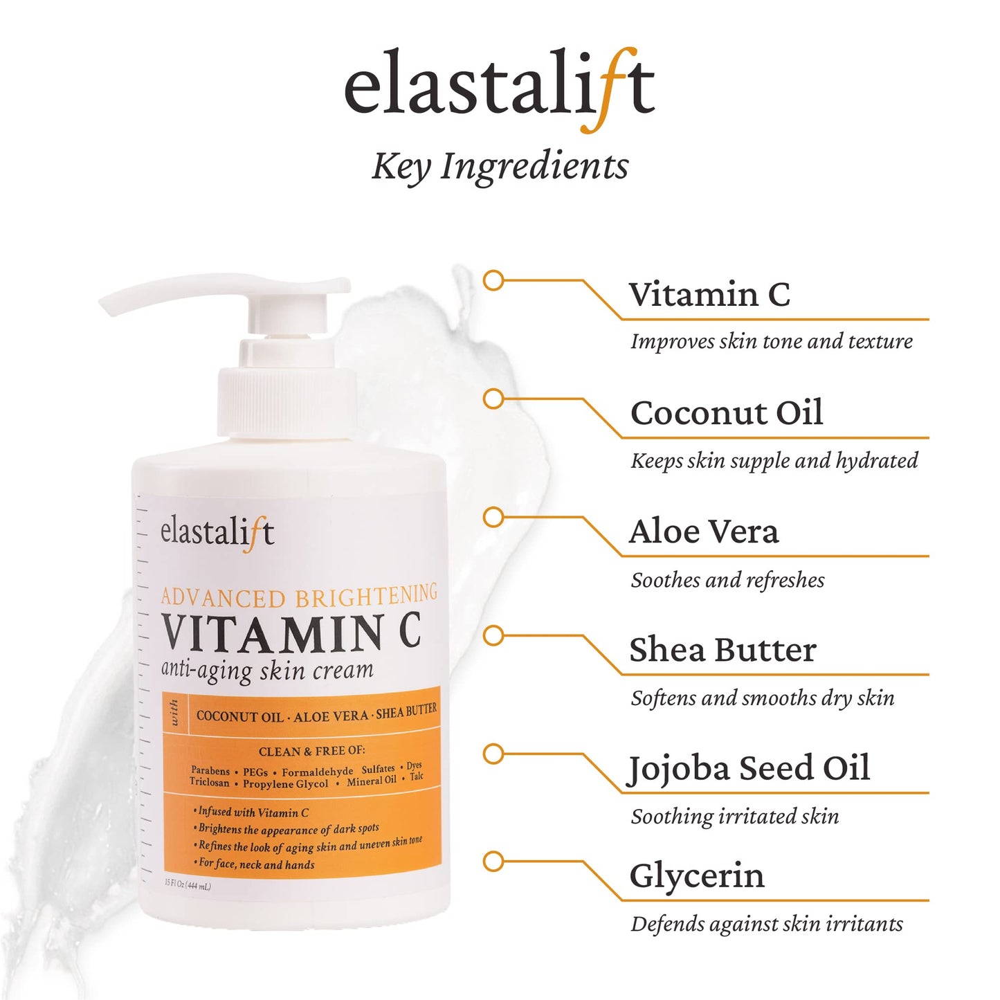 ELASTALIFT VITAMIN C ANTI AGING CREAM