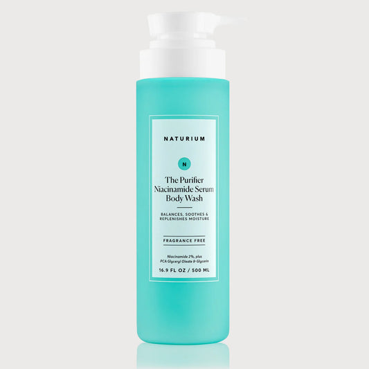 NATURIUM THE PURIFIER NIACINAMIDE SERUM BODY WASH