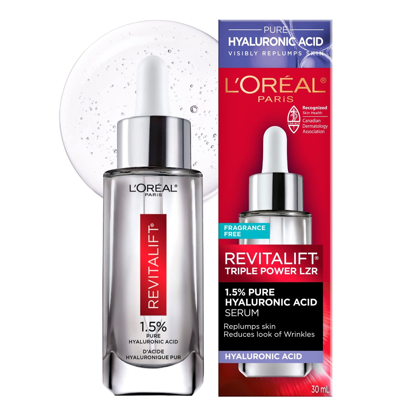 L'OREAL PARIS REVITALIFT 1.5% PURE HYALURONIC ACID FACE SERUM