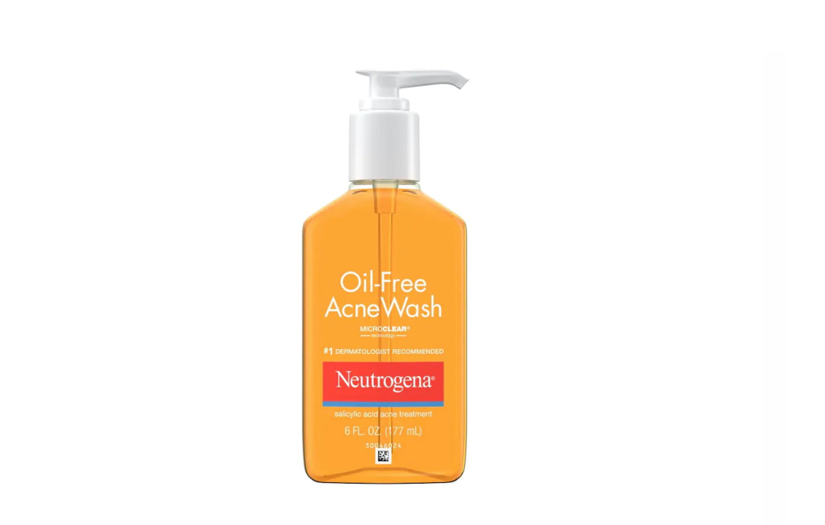 NEUTROGENA OIL-FREE ACNE WASH WITH SALICYLIC ACID