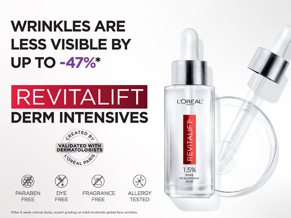 L'OREAL PARIS REVITALIFT 1.5% PURE HYALURONIC ACID FACE SERUM