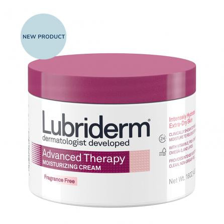 LUBRIDERM ADVANCED THERAPY MOISTURIZING CREAM FRAGRANCE-FREE